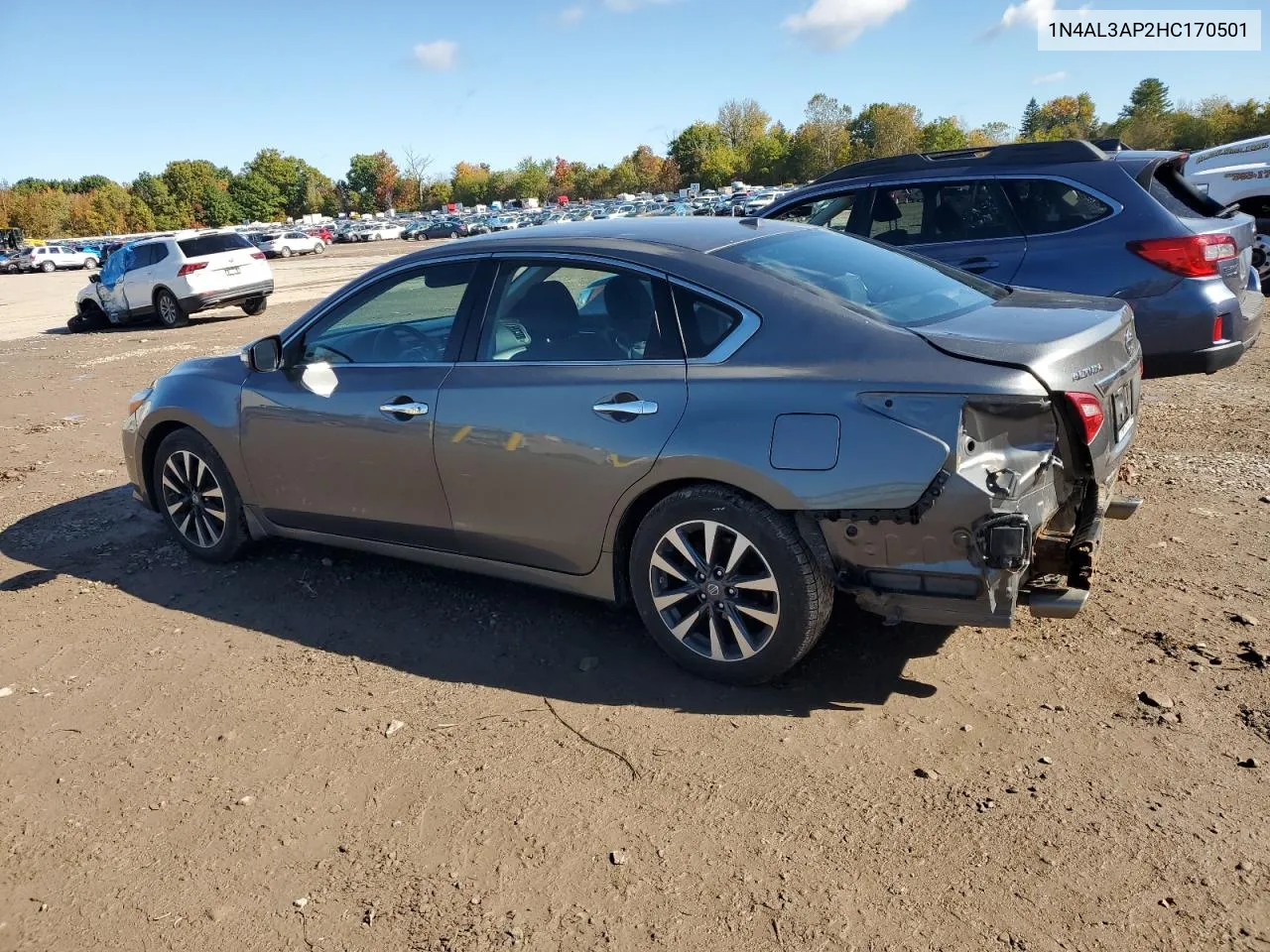 2017 Nissan Altima 2.5 VIN: 1N4AL3AP2HC170501 Lot: 76056014