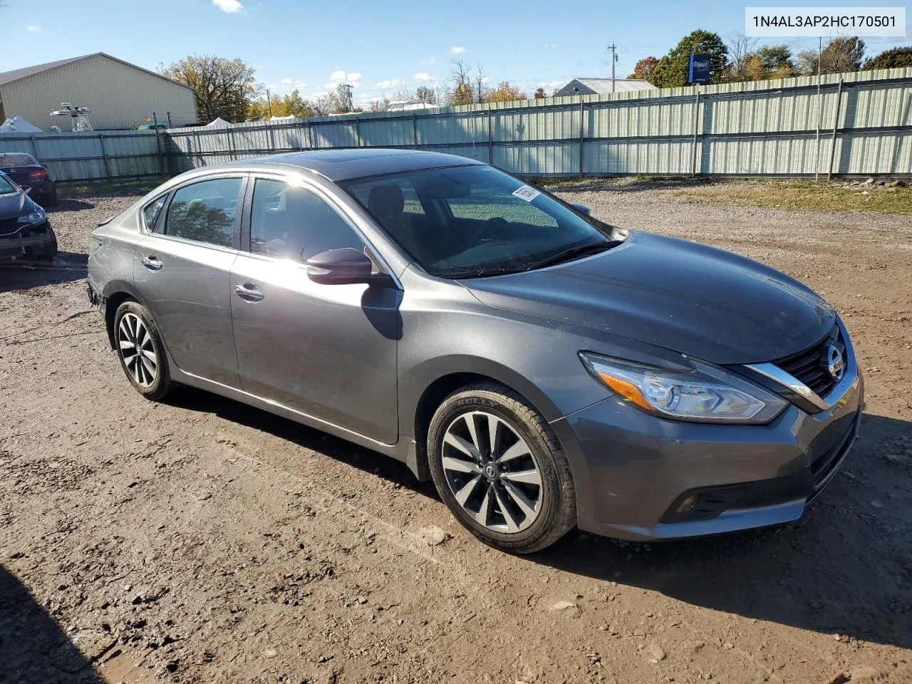 2017 Nissan Altima 2.5 VIN: 1N4AL3AP2HC170501 Lot: 76056014