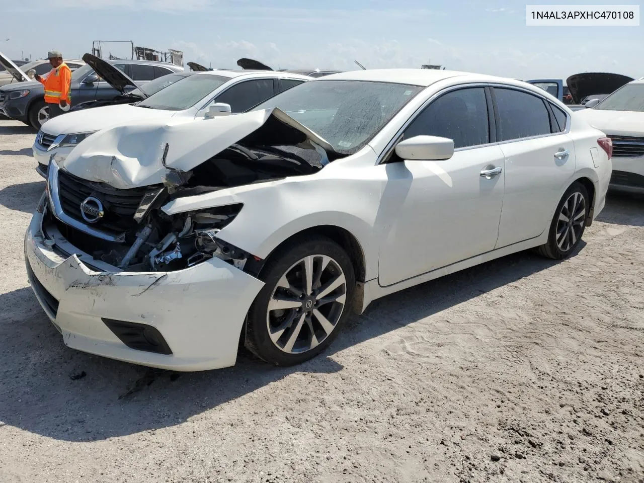 2017 Nissan Altima 2.5 VIN: 1N4AL3APXHC470108 Lot: 76195104