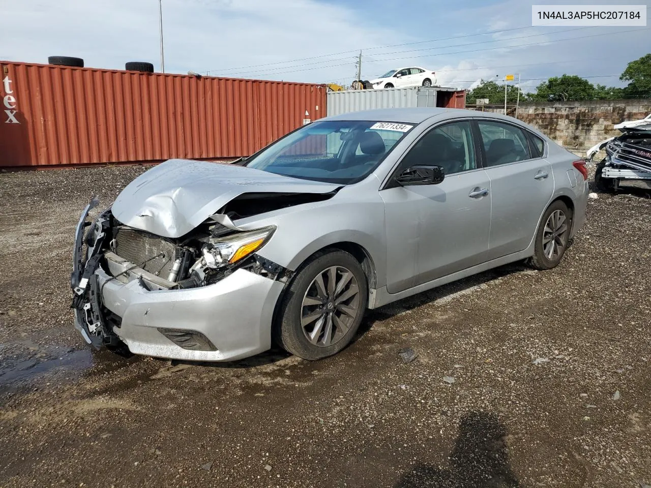 2017 Nissan Altima 2.5 VIN: 1N4AL3AP5HC207184 Lot: 76271334