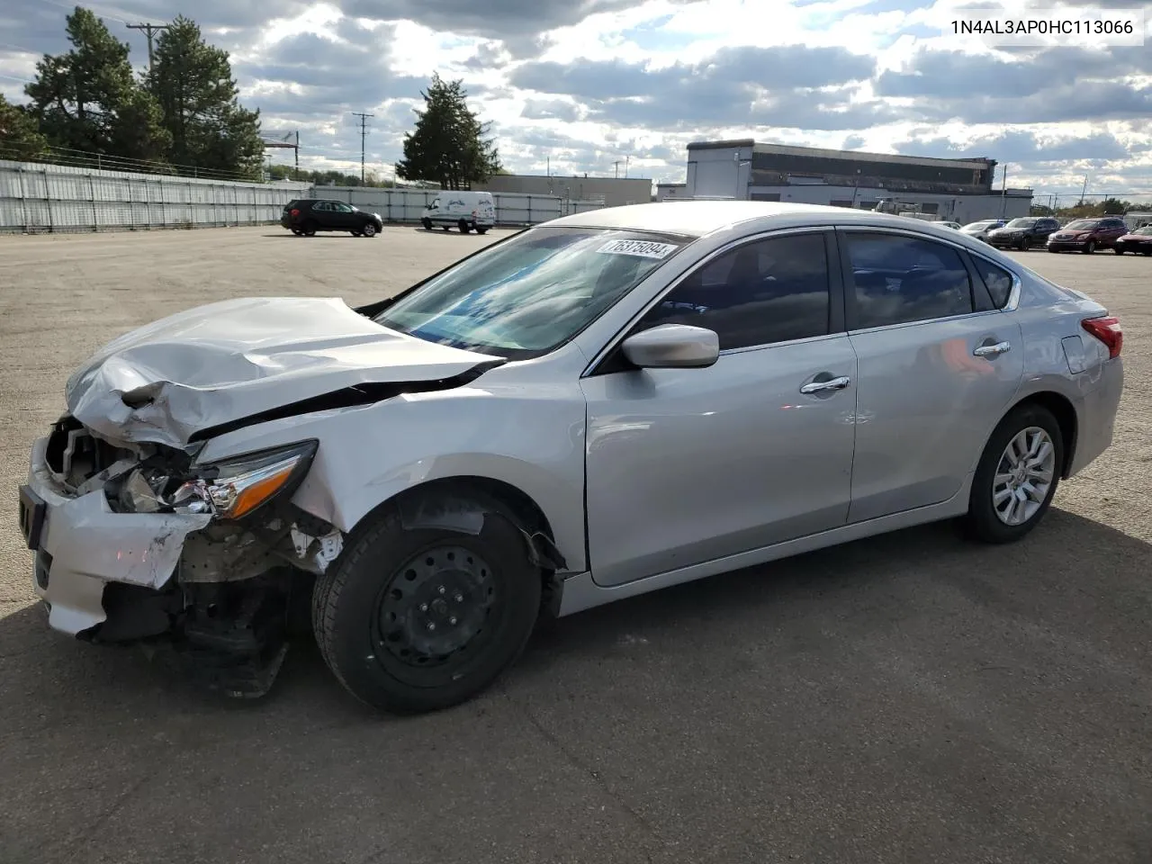 2017 Nissan Altima 2.5 VIN: 1N4AL3AP0HC113066 Lot: 76375094