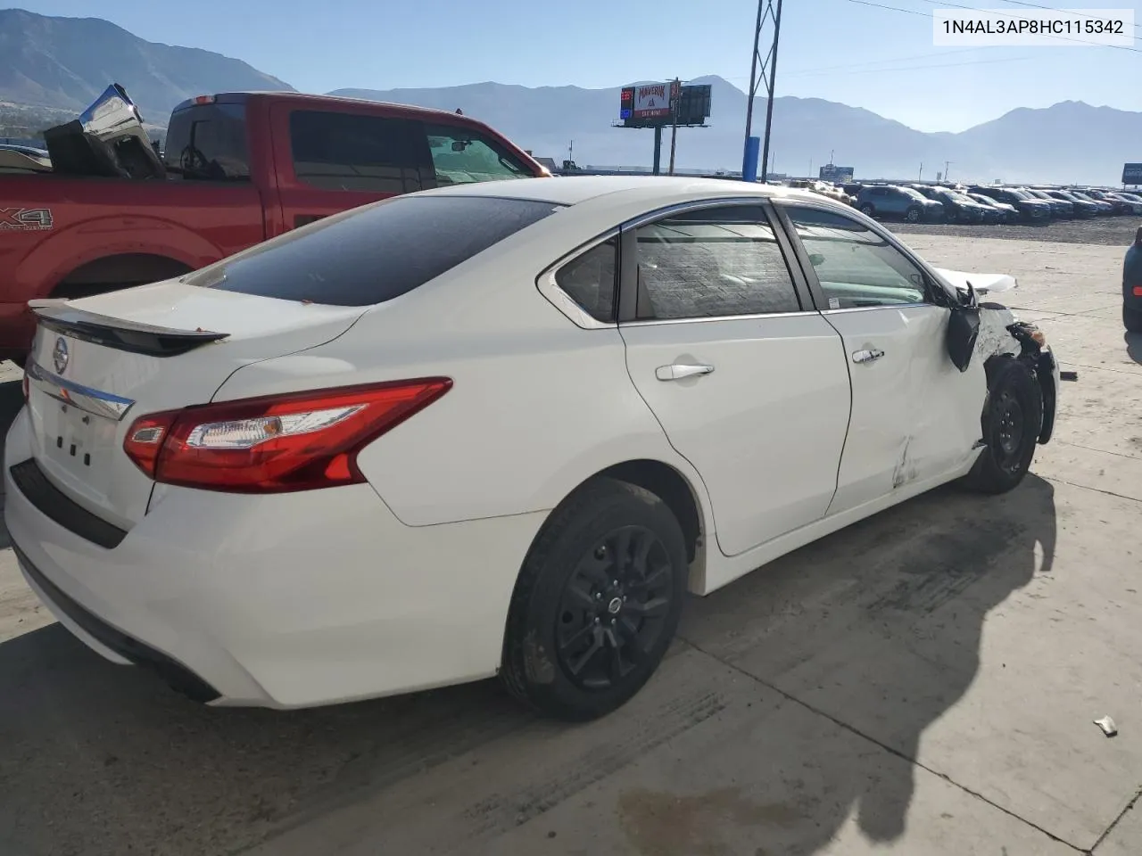 2017 Nissan Altima 2.5 VIN: 1N4AL3AP8HC115342 Lot: 76414144