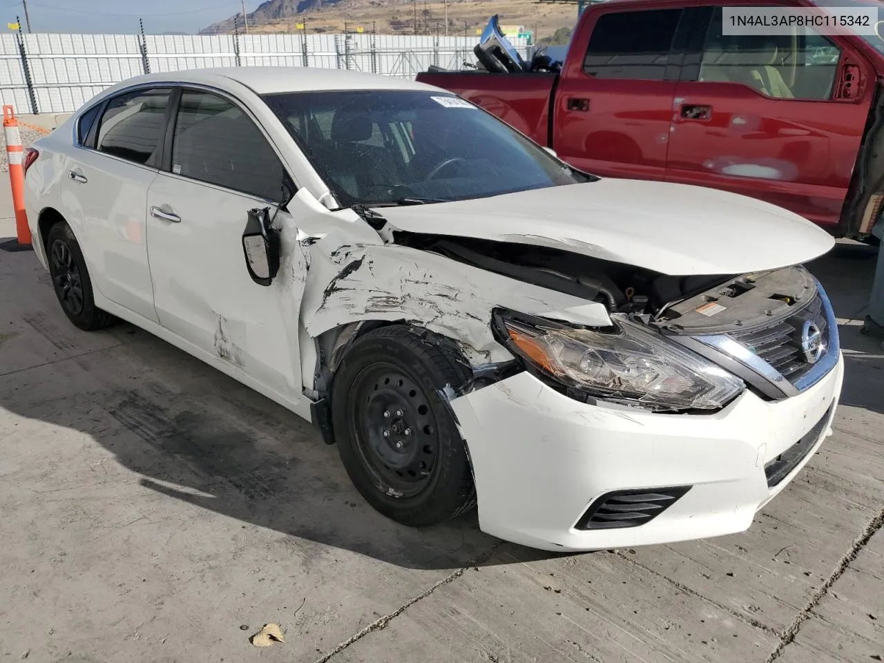 2017 Nissan Altima 2.5 VIN: 1N4AL3AP8HC115342 Lot: 76414144