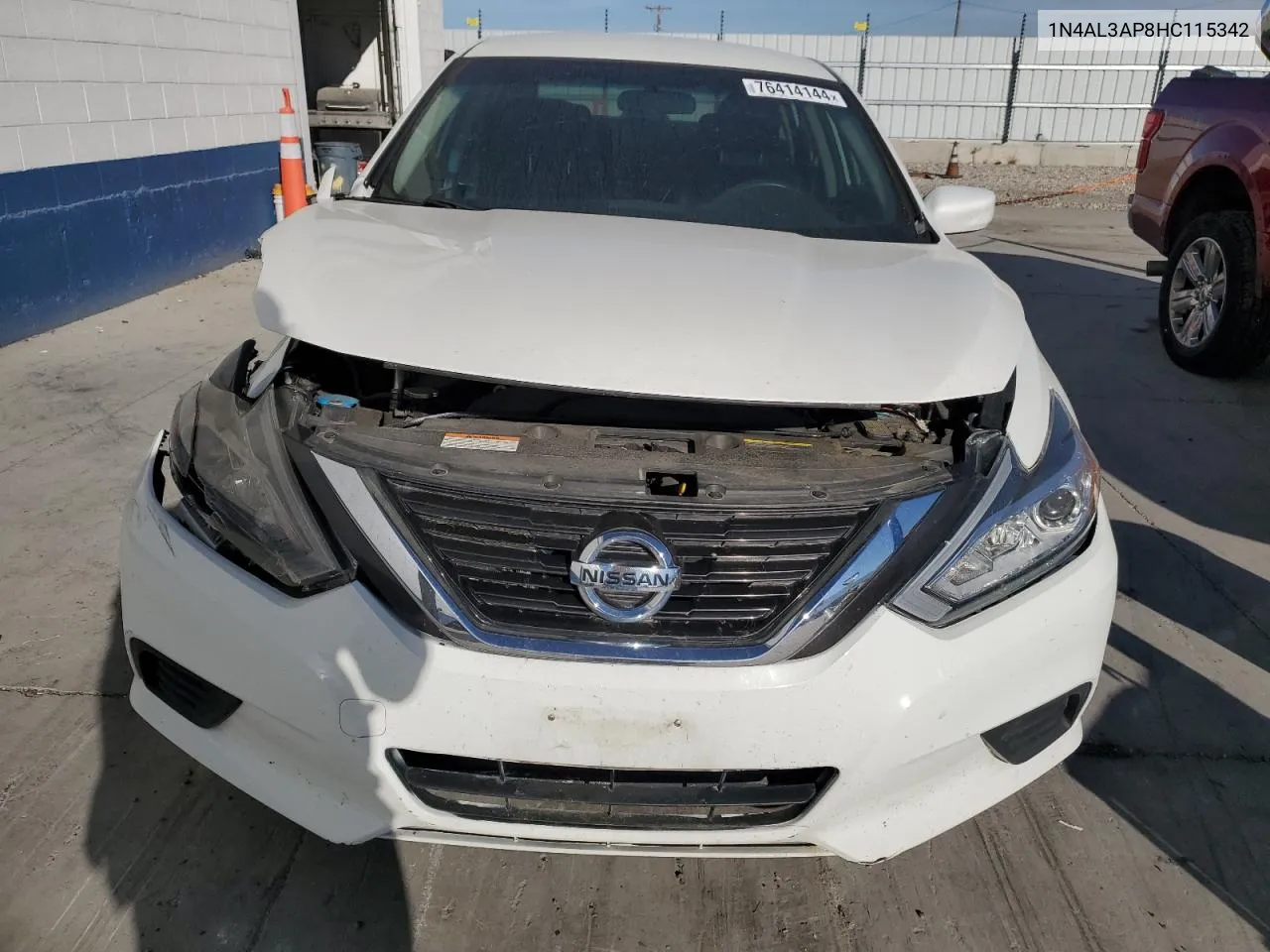 2017 Nissan Altima 2.5 VIN: 1N4AL3AP8HC115342 Lot: 76414144