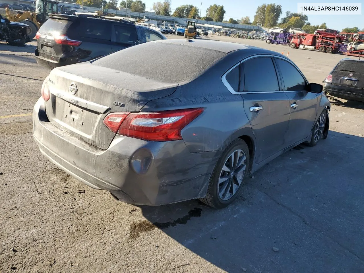 2017 Nissan Altima 2.5 VIN: 1N4AL3AP8HC146039 Lot: 76509704