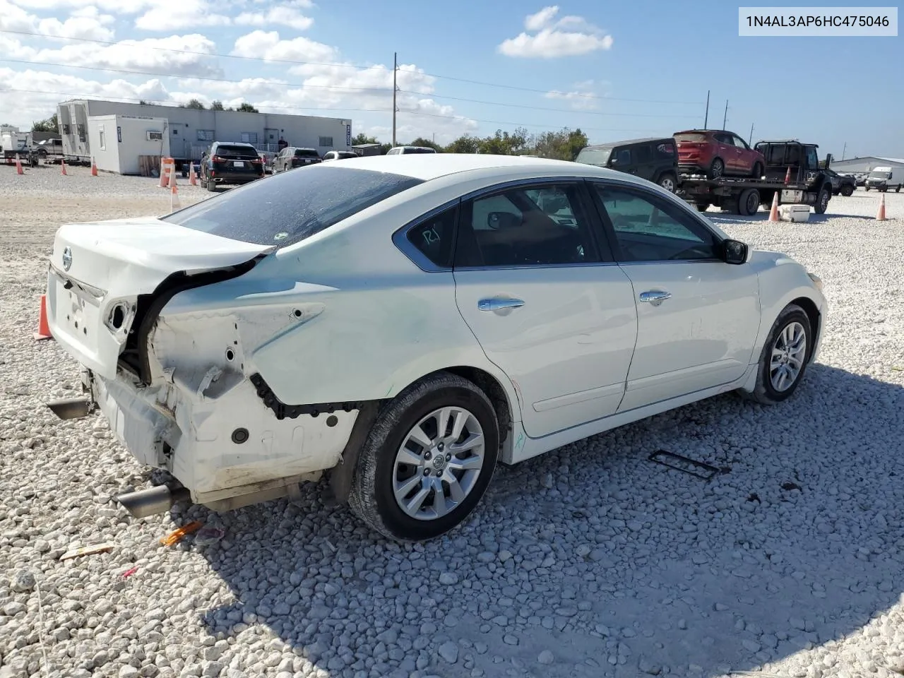 2017 Nissan Altima 2.5 VIN: 1N4AL3AP6HC475046 Lot: 76830894