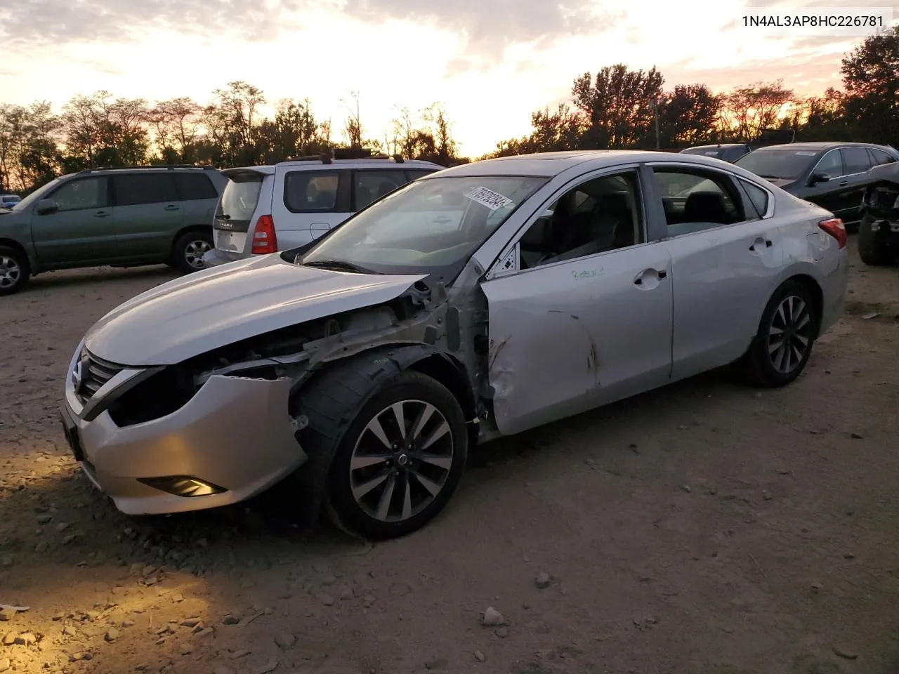 2017 Nissan Altima 2.5 VIN: 1N4AL3AP8HC226781 Lot: 76979284