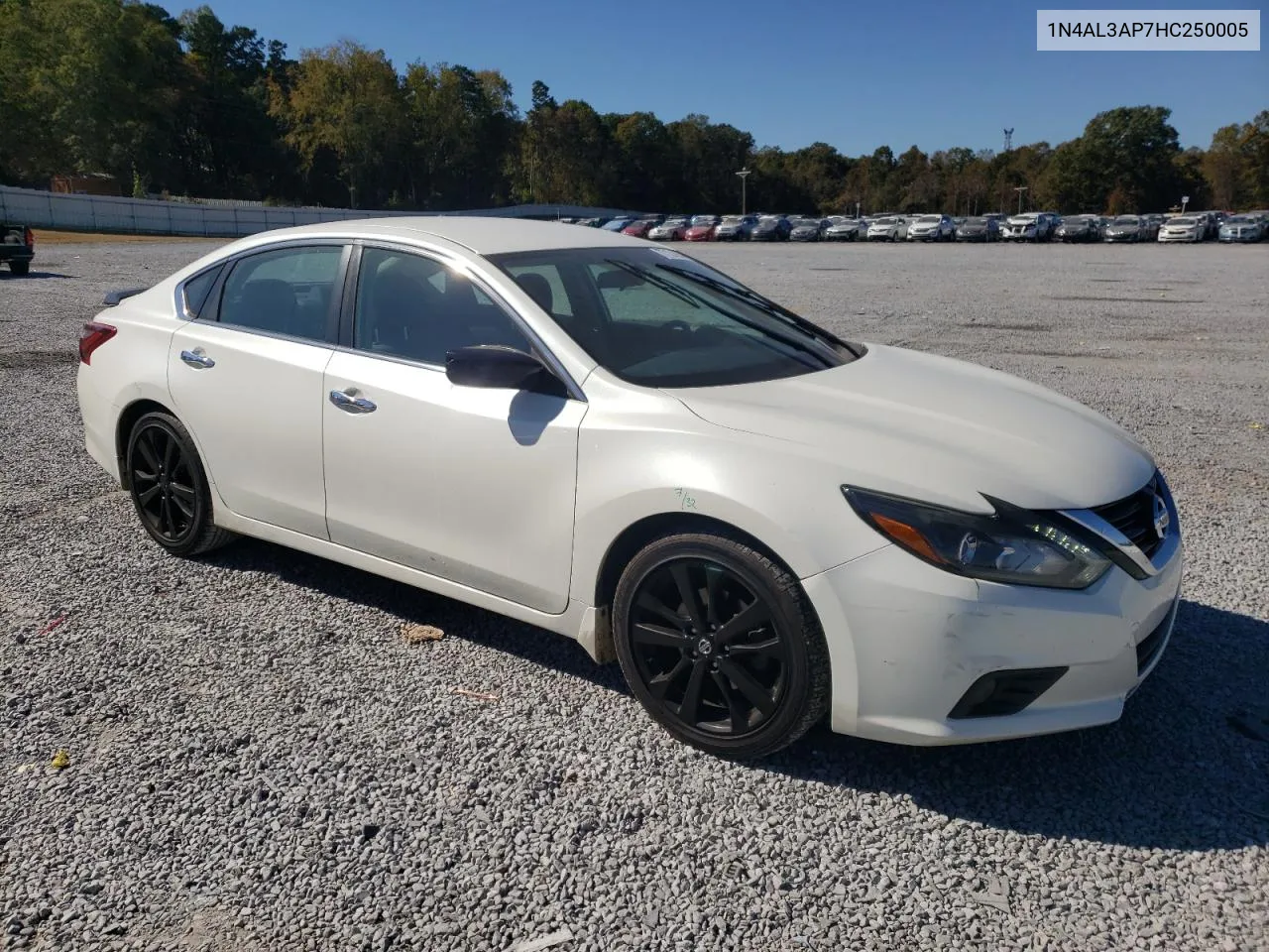 2017 Nissan Altima 2.5 VIN: 1N4AL3AP7HC250005 Lot: 77121854