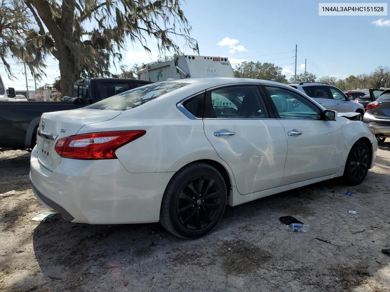 2017 Nissan Altima 2.5 VIN: 1N4AL3AP4HC151528 Lot: 77155944