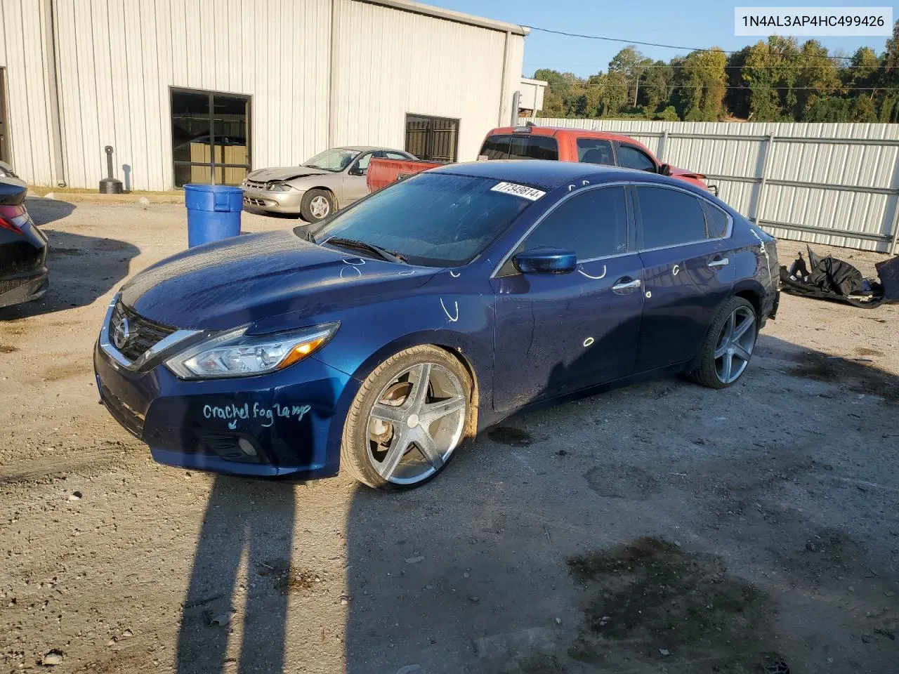 2017 Nissan Altima 2.5 VIN: 1N4AL3AP4HC499426 Lot: 77349814