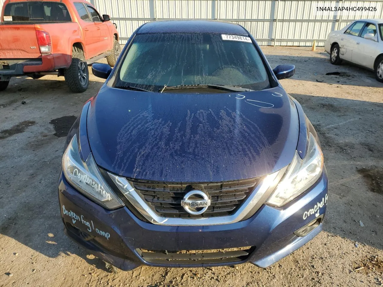 2017 Nissan Altima 2.5 VIN: 1N4AL3AP4HC499426 Lot: 77349814