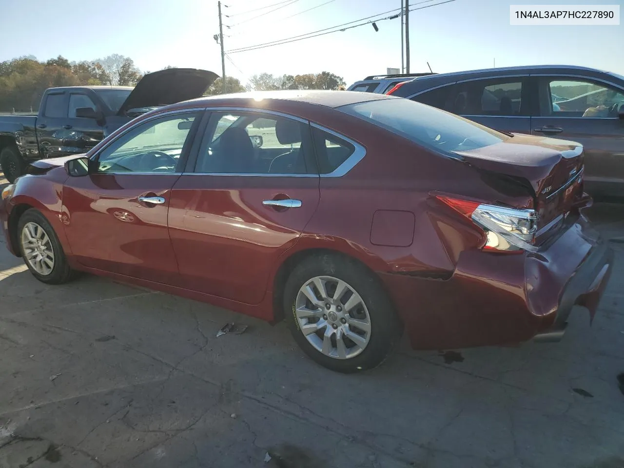 2017 Nissan Altima 2.5 VIN: 1N4AL3AP7HC227890 Lot: 77382384