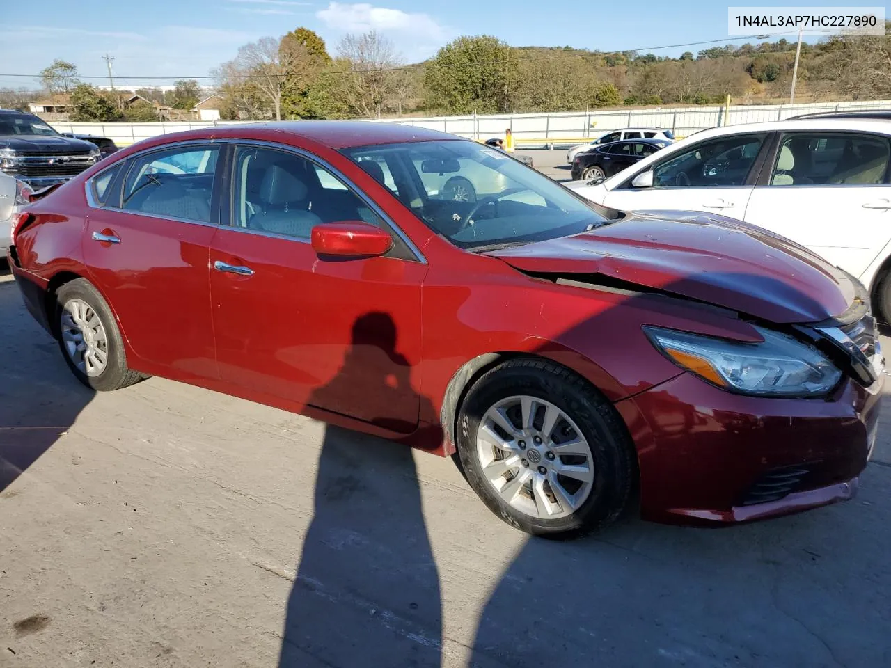 2017 Nissan Altima 2.5 VIN: 1N4AL3AP7HC227890 Lot: 77382384