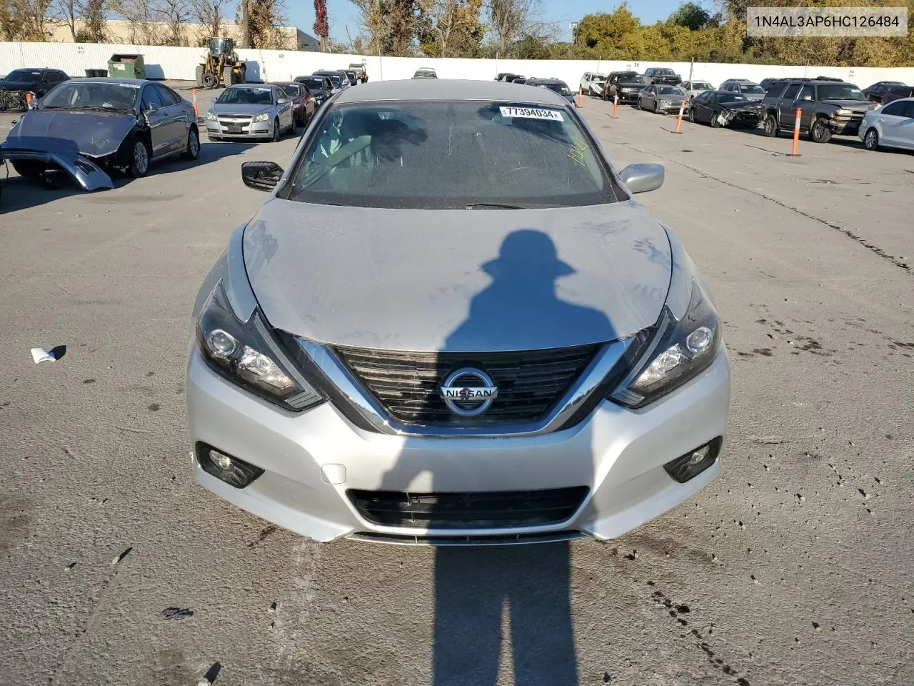 2017 Nissan Altima 2.5 VIN: 1N4AL3AP6HC126484 Lot: 77394034