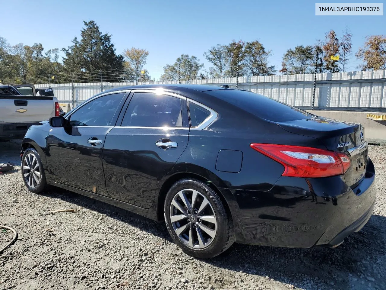 2017 Nissan Altima 2.5 VIN: 1N4AL3AP8HC193376 Lot: 77452634