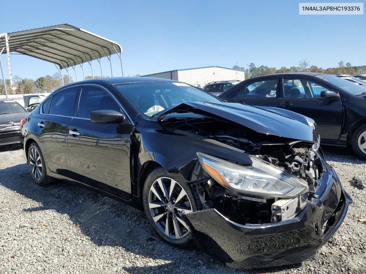 2017 Nissan Altima 2.5 VIN: 1N4AL3AP8HC193376 Lot: 77452634