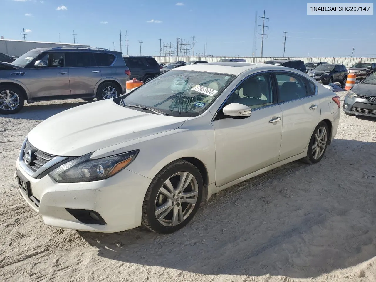 2017 Nissan Altima 3.5Sl VIN: 1N4BL3AP3HC297147 Lot: 77567624