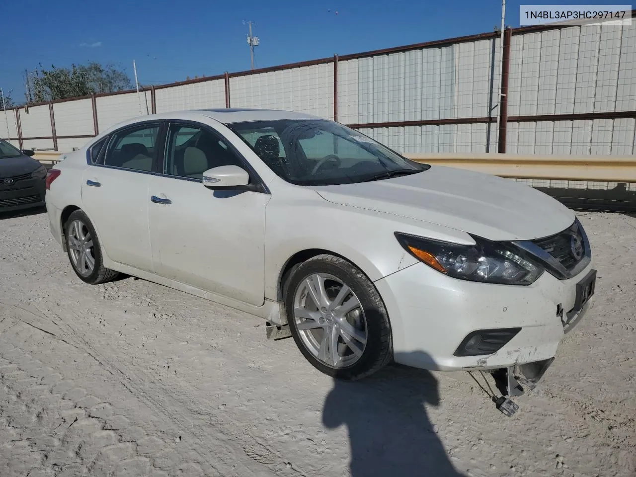 2017 Nissan Altima 3.5Sl VIN: 1N4BL3AP3HC297147 Lot: 77567624