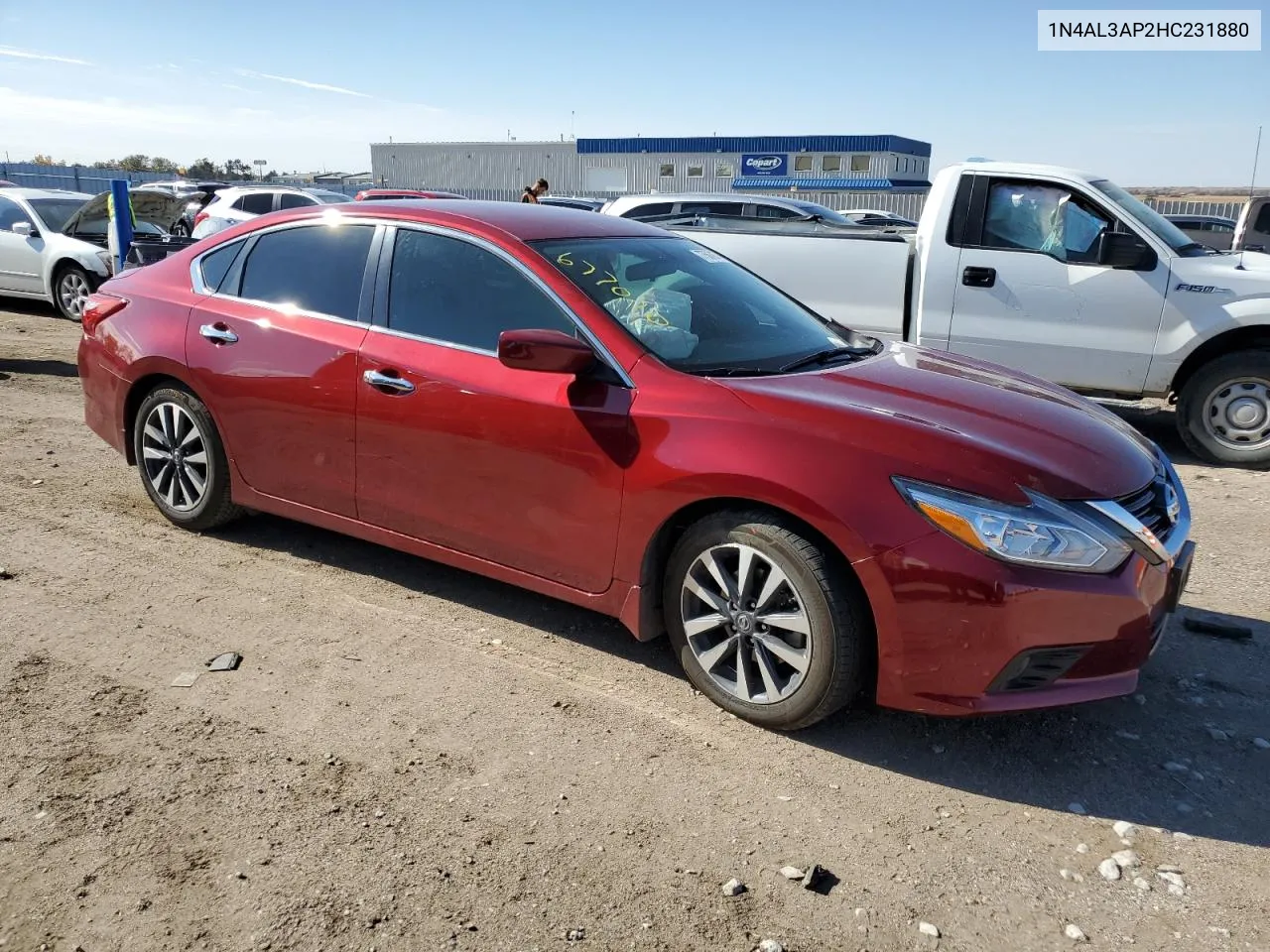 2017 Nissan Altima 2.5 VIN: 1N4AL3AP2HC231880 Lot: 77567974