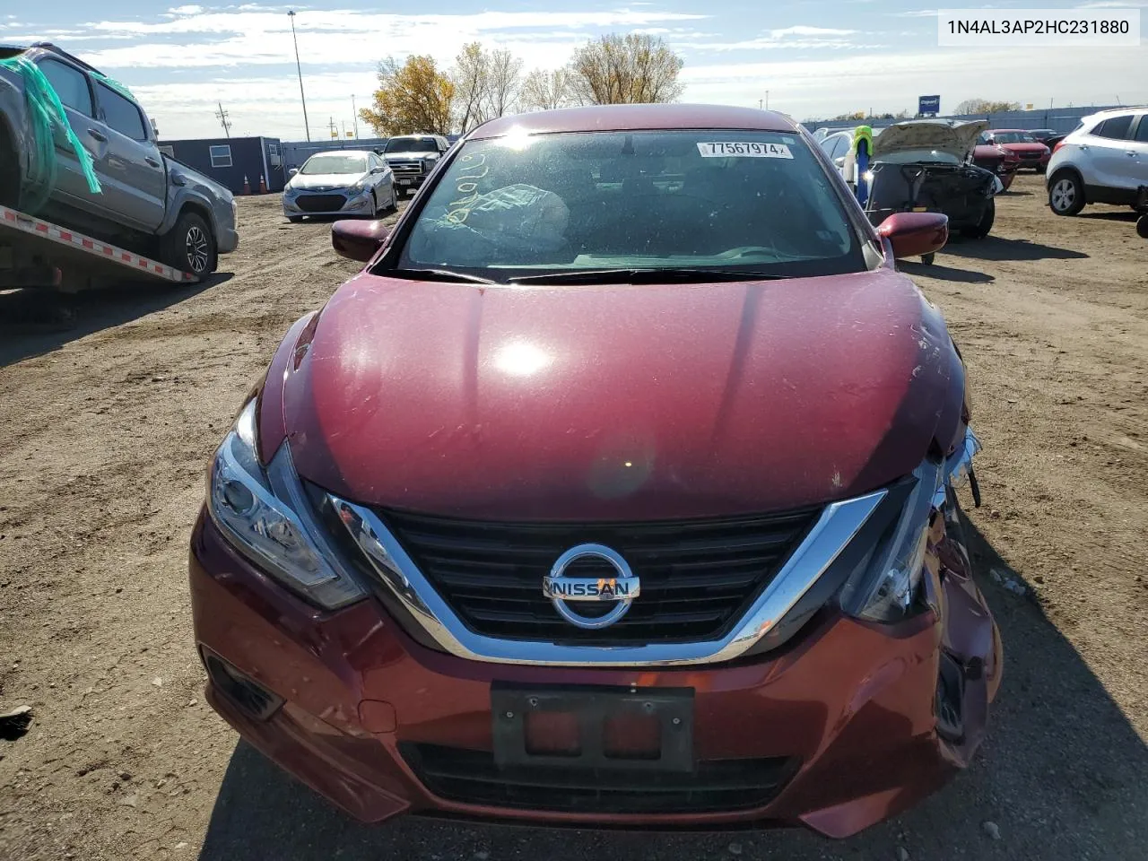 1N4AL3AP2HC231880 2017 Nissan Altima 2.5