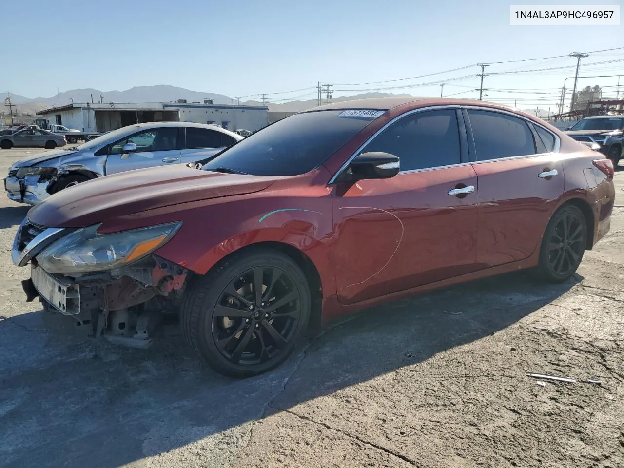 2017 Nissan Altima 2.5 VIN: 1N4AL3AP9HC496957 Lot: 77591054