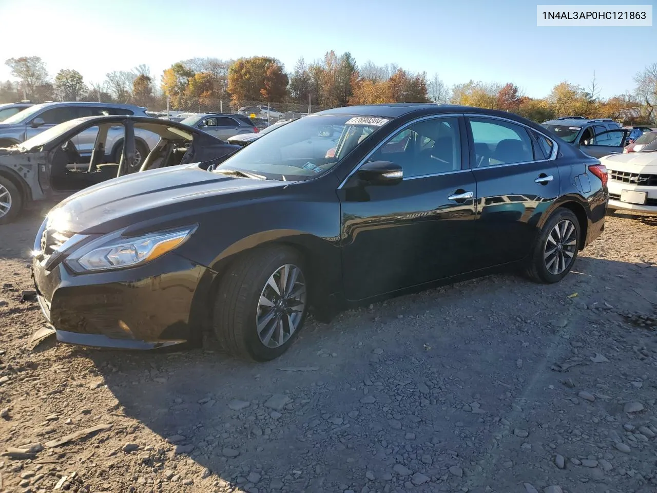 2017 Nissan Altima 2.5 VIN: 1N4AL3AP0HC121863 Lot: 77690204