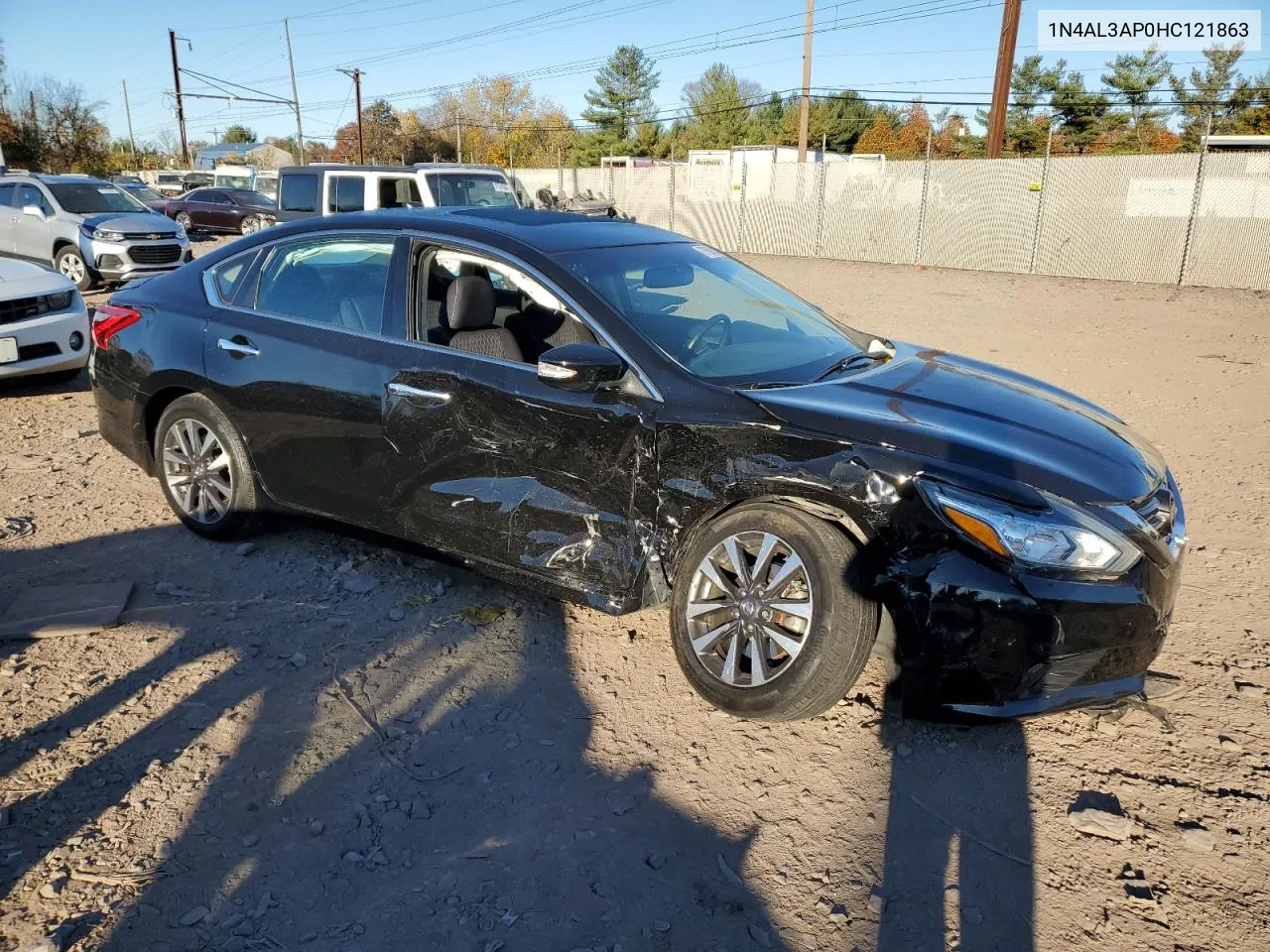 2017 Nissan Altima 2.5 VIN: 1N4AL3AP0HC121863 Lot: 77690204