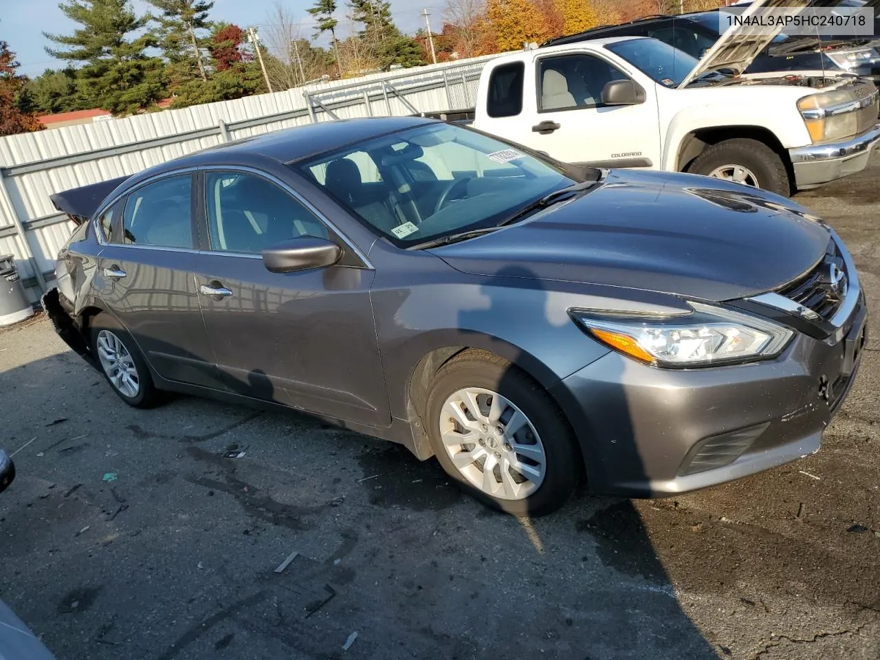 2017 Nissan Altima 2.5 VIN: 1N4AL3AP5HC240718 Lot: 77822914