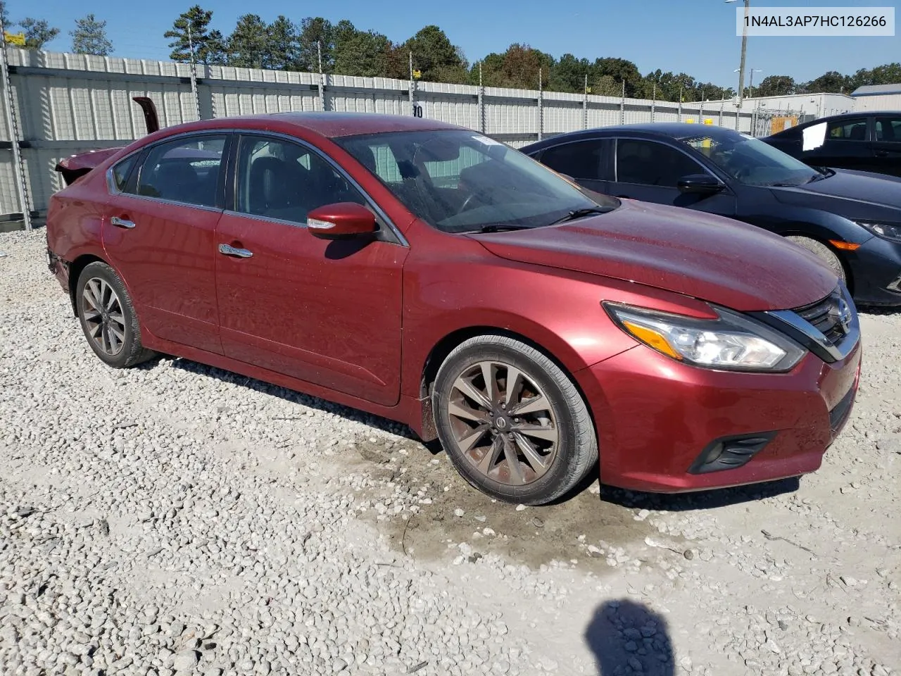 2017 Nissan Altima 2.5 VIN: 1N4AL3AP7HC126266 Lot: 77911794