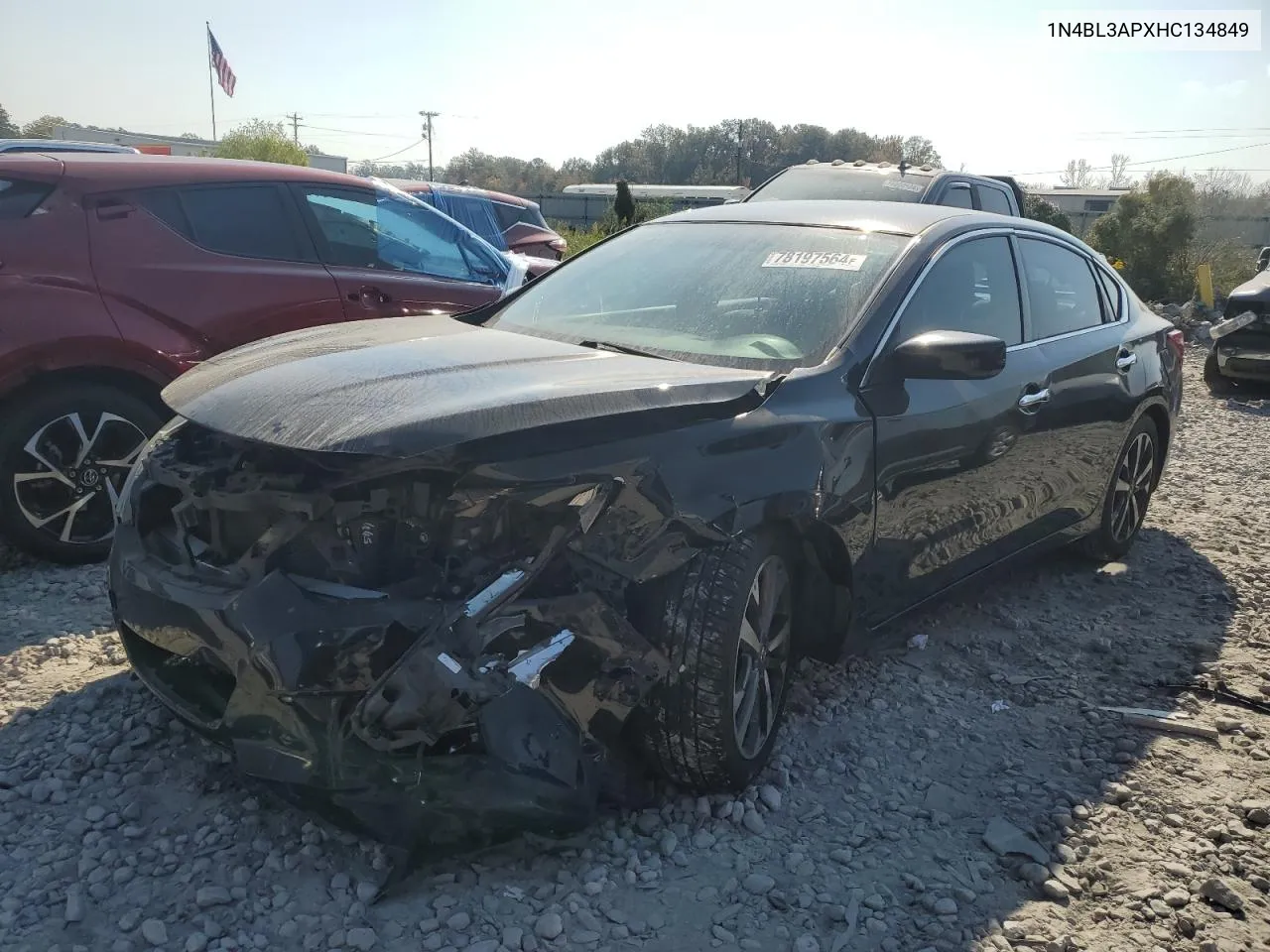 2017 Nissan Altima 3.5Sl VIN: 1N4BL3APXHC134849 Lot: 78197564