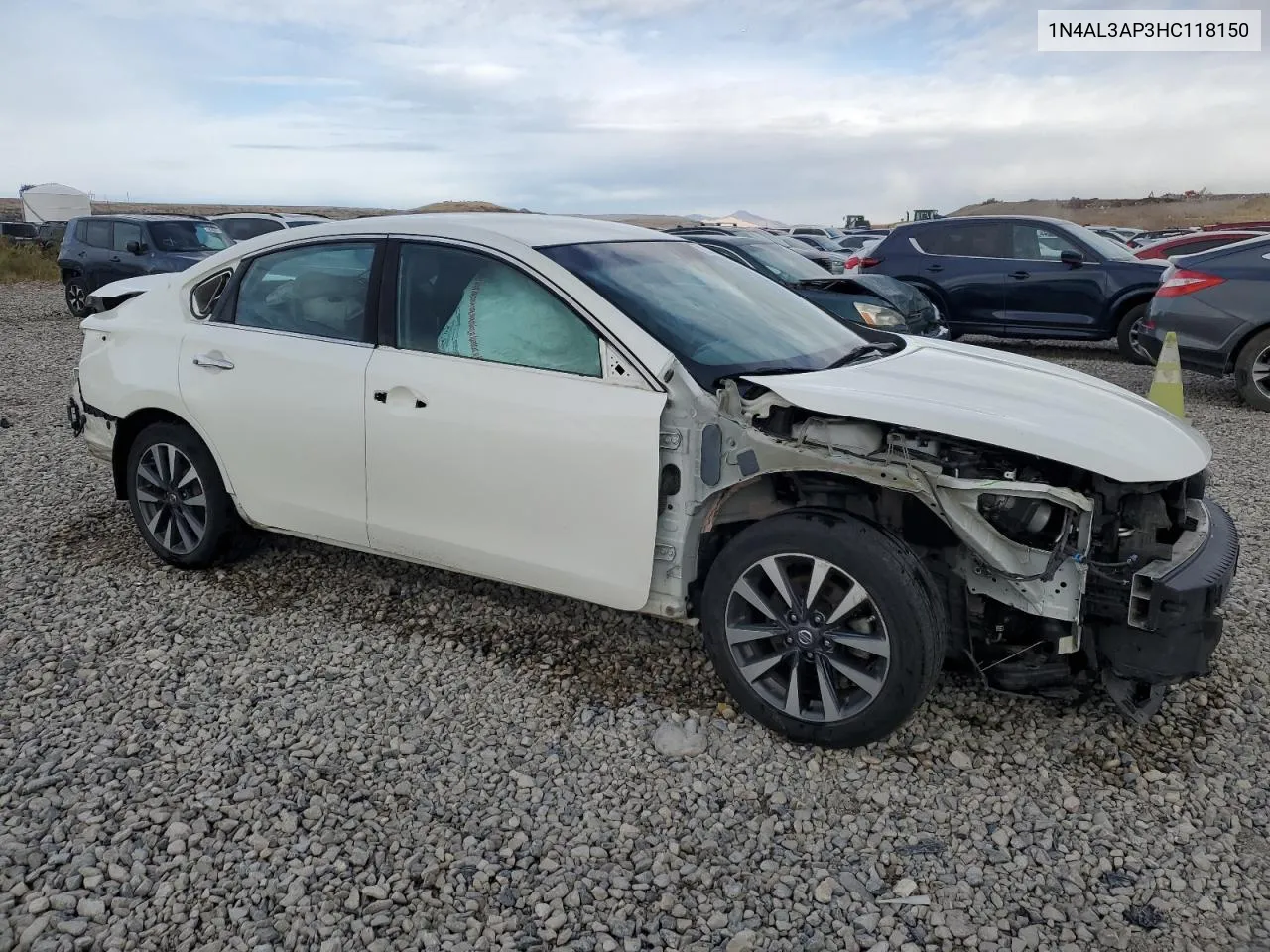 2017 Nissan Altima 2.5 VIN: 1N4AL3AP3HC118150 Lot: 78281934