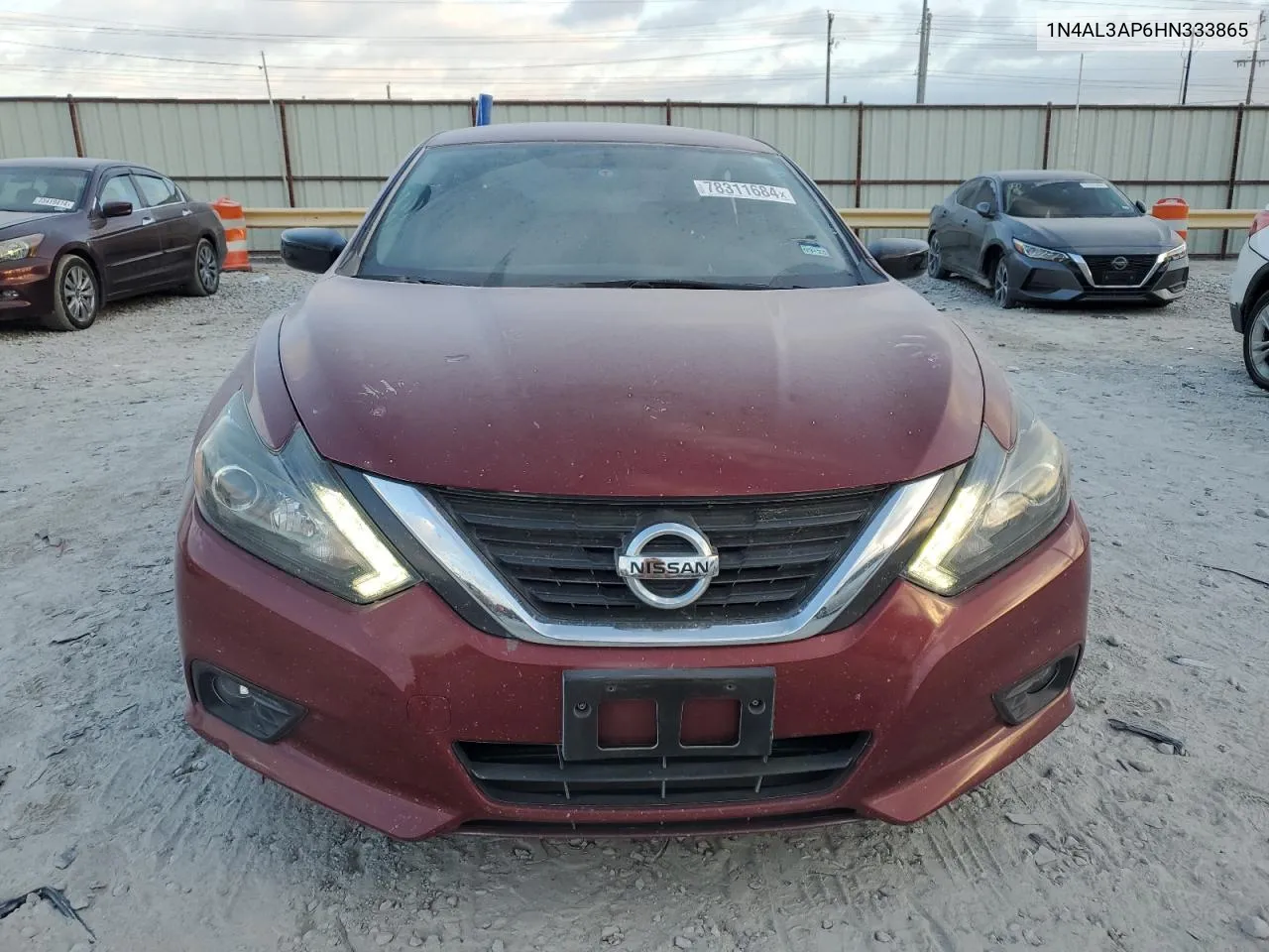 2017 Nissan Altima 2.5 VIN: 1N4AL3AP6HN333865 Lot: 78311684