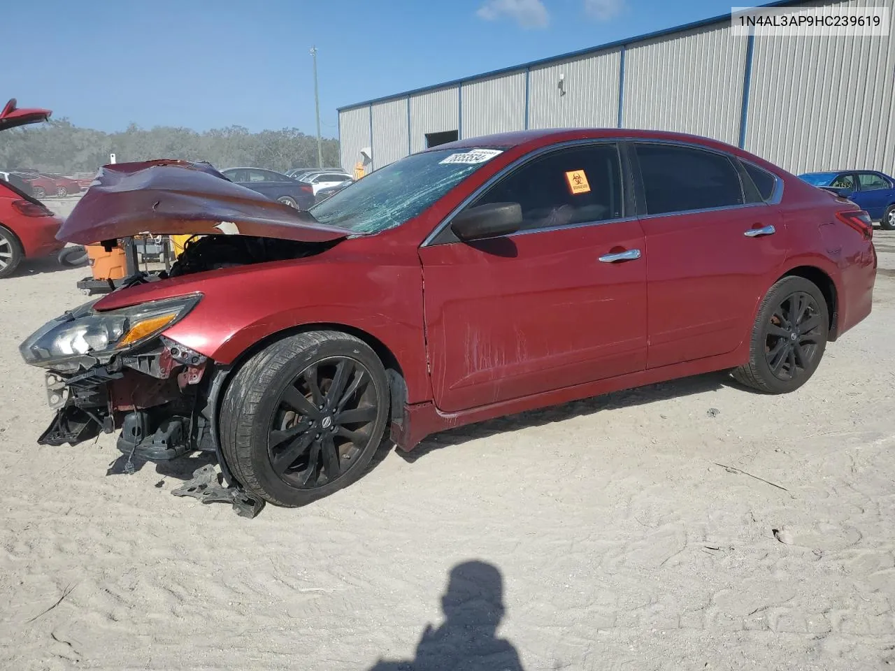 2017 Nissan Altima 2.5 VIN: 1N4AL3AP9HC239619 Lot: 78353534