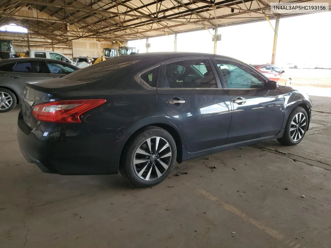 2017 Nissan Altima 2.5 VIN: 1N4AL3AP5HC193156 Lot: 78903424