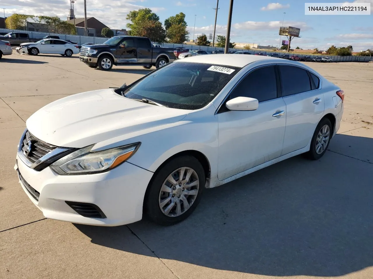 2017 Nissan Altima 2.5 VIN: 1N4AL3AP1HC221194 Lot: 79413274