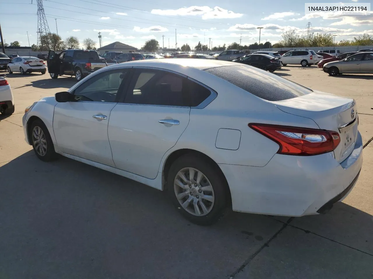 2017 Nissan Altima 2.5 VIN: 1N4AL3AP1HC221194 Lot: 79413274