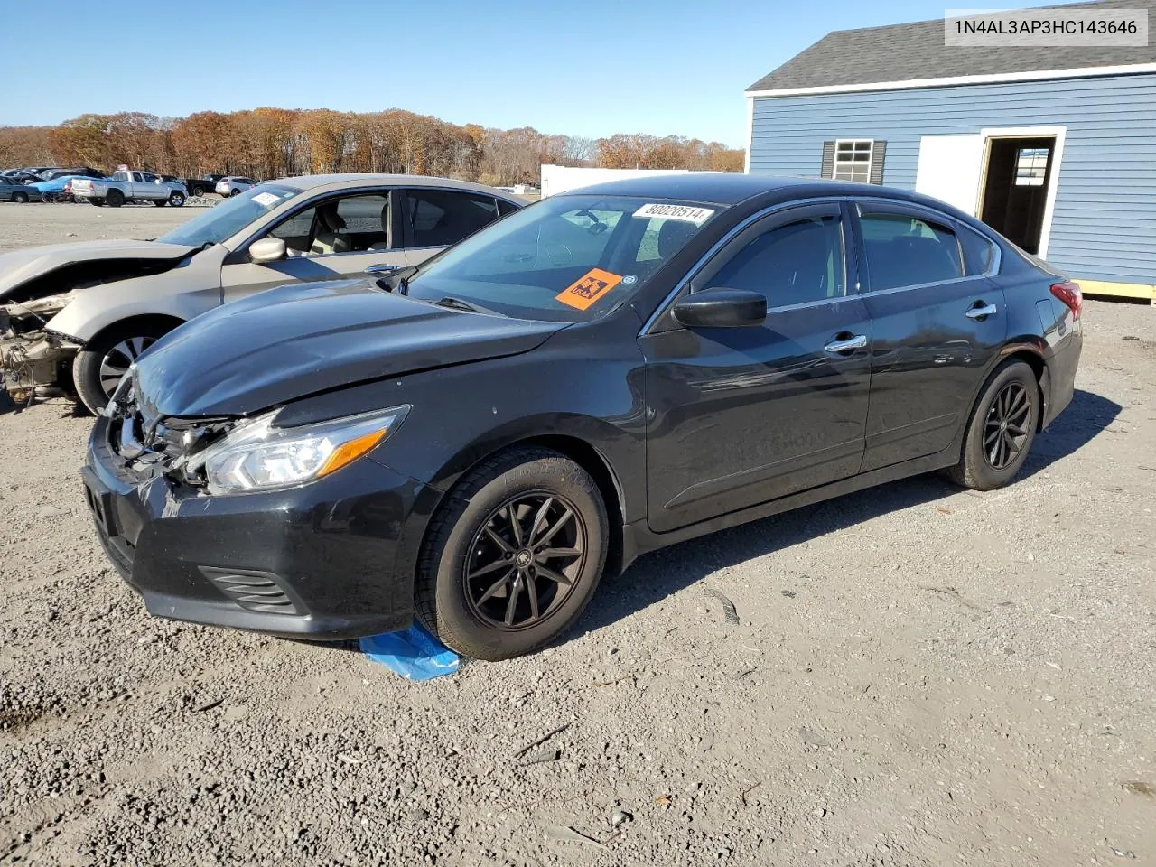 2017 Nissan Altima 2.5 VIN: 1N4AL3AP3HC143646 Lot: 80020514