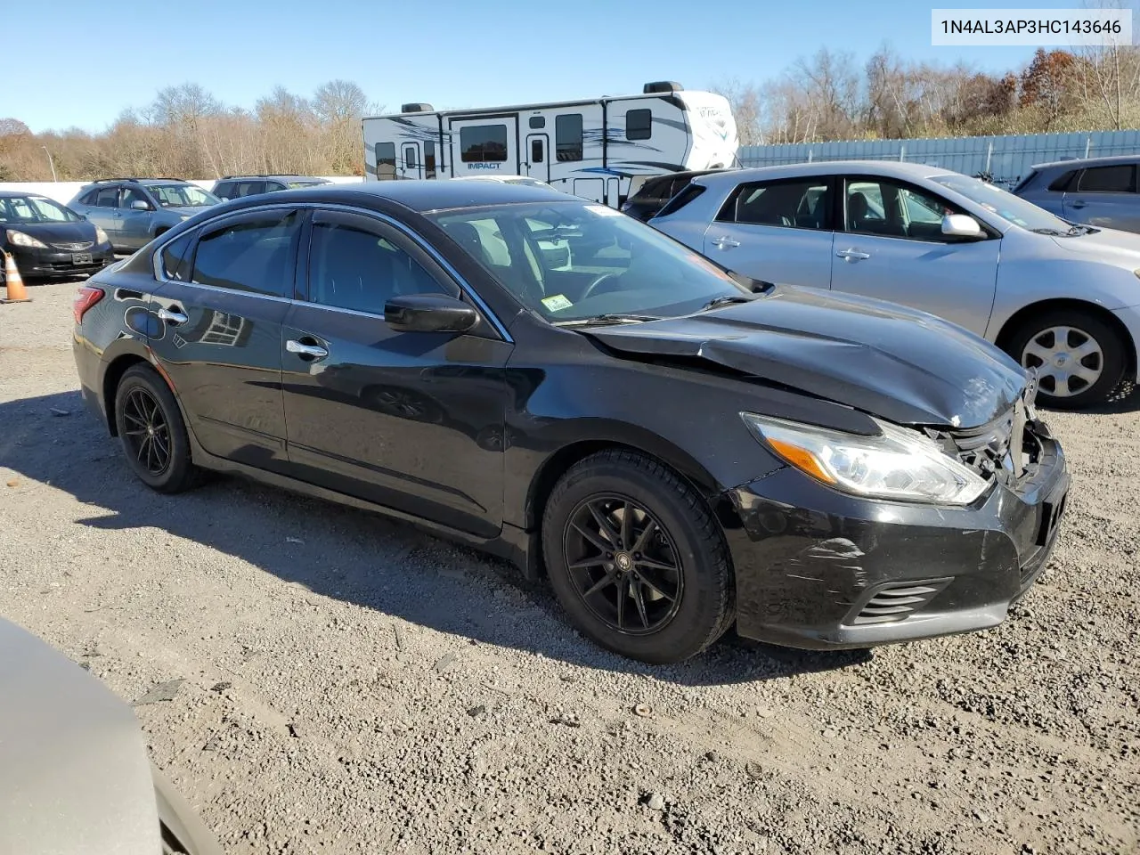 2017 Nissan Altima 2.5 VIN: 1N4AL3AP3HC143646 Lot: 80020514