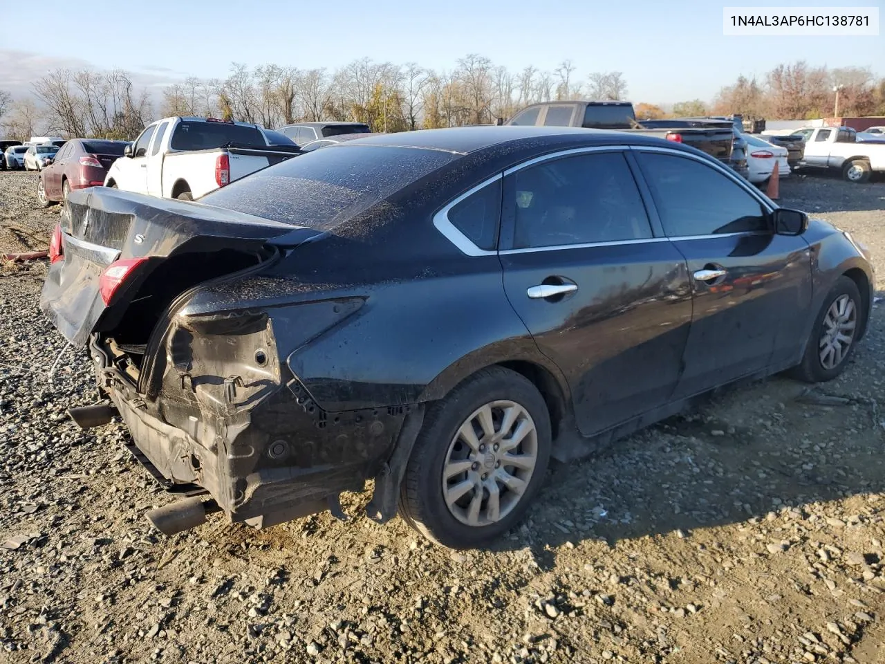 2017 Nissan Altima 2.5 VIN: 1N4AL3AP6HC138781 Lot: 81306794