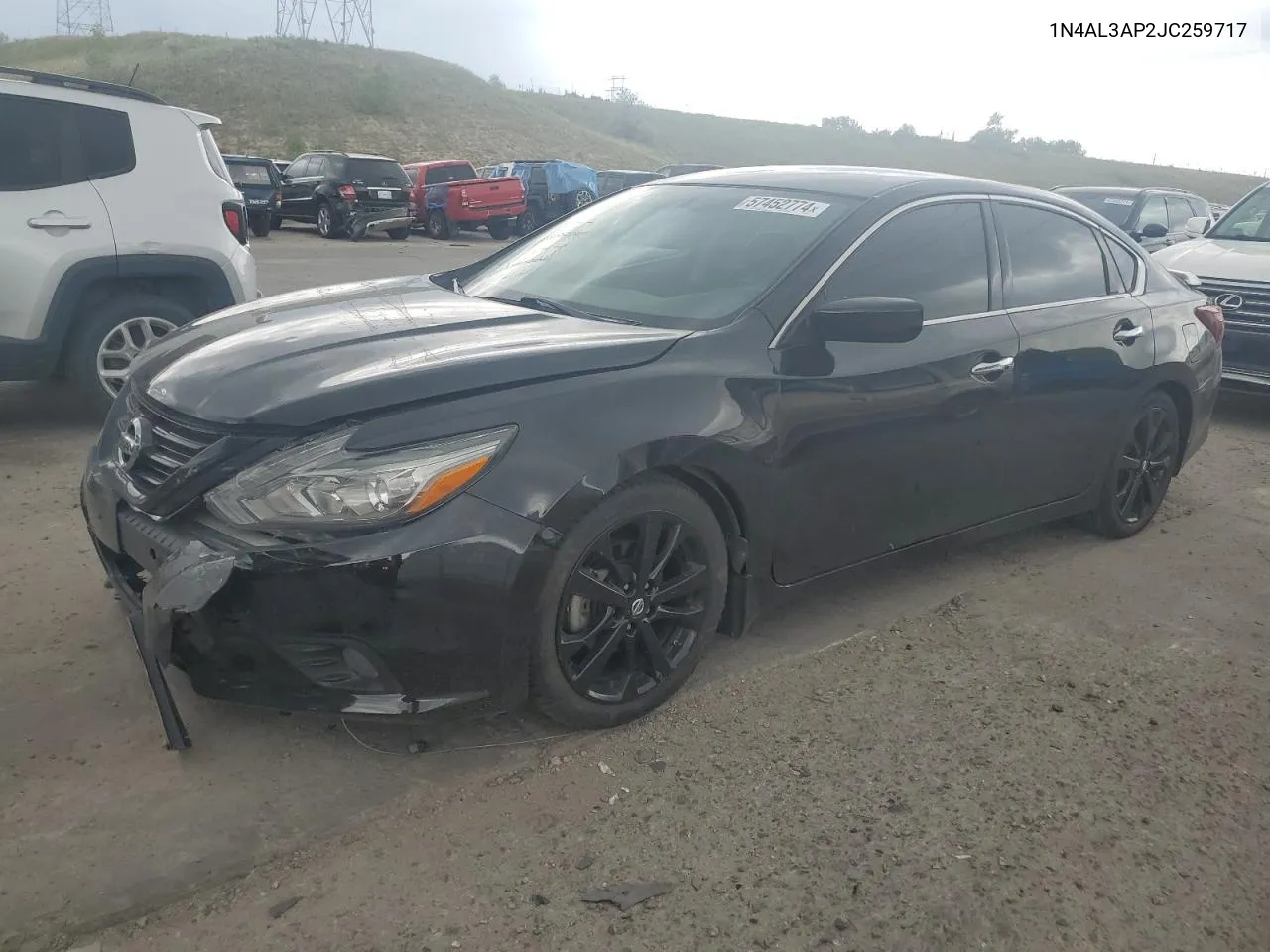 2018 Nissan Altima 2.5 VIN: 1N4AL3AP2JC259717 Lot: 57452774