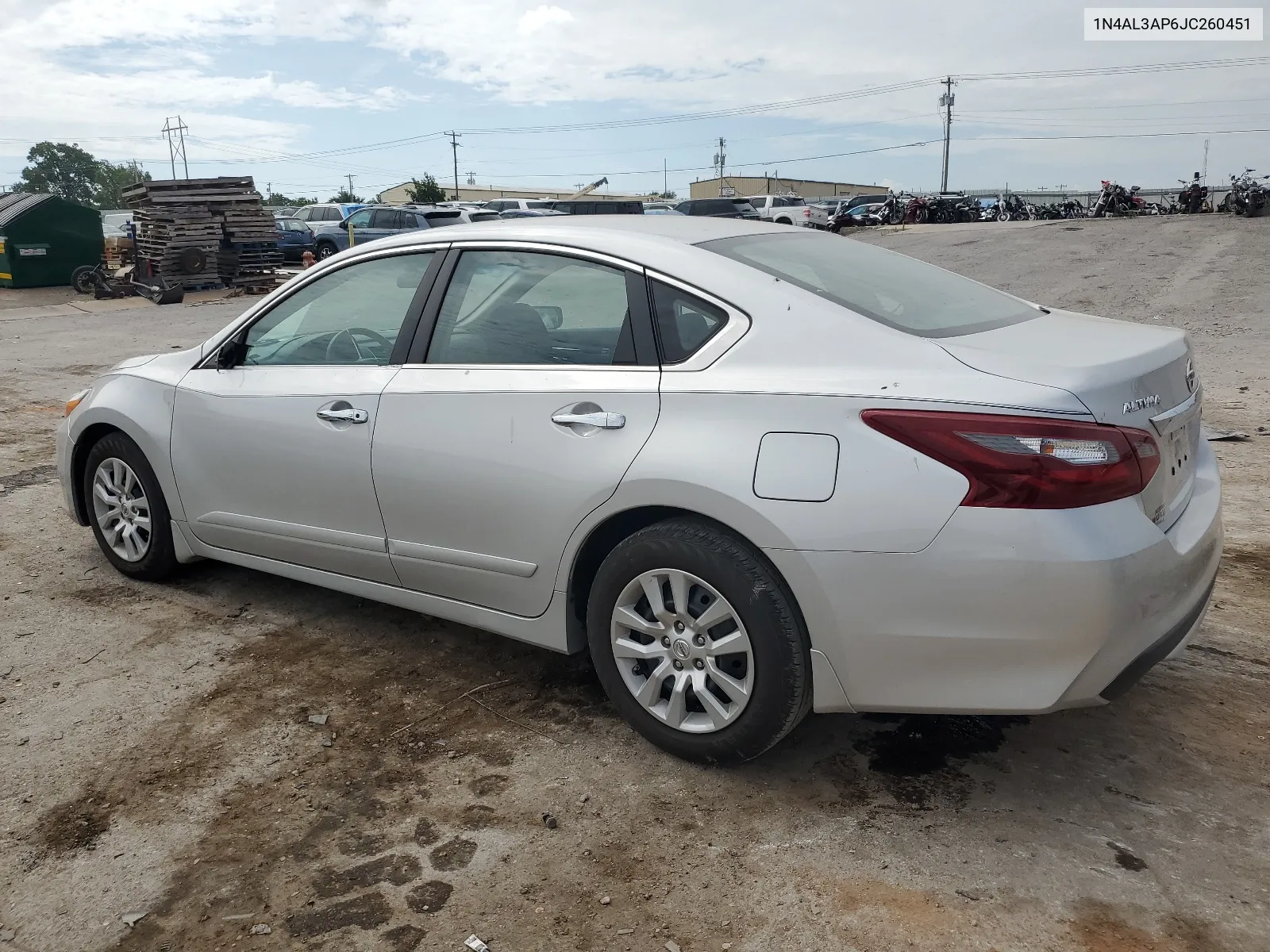 2018 Nissan Altima 2.5 VIN: 1N4AL3AP6JC260451 Lot: 60331934