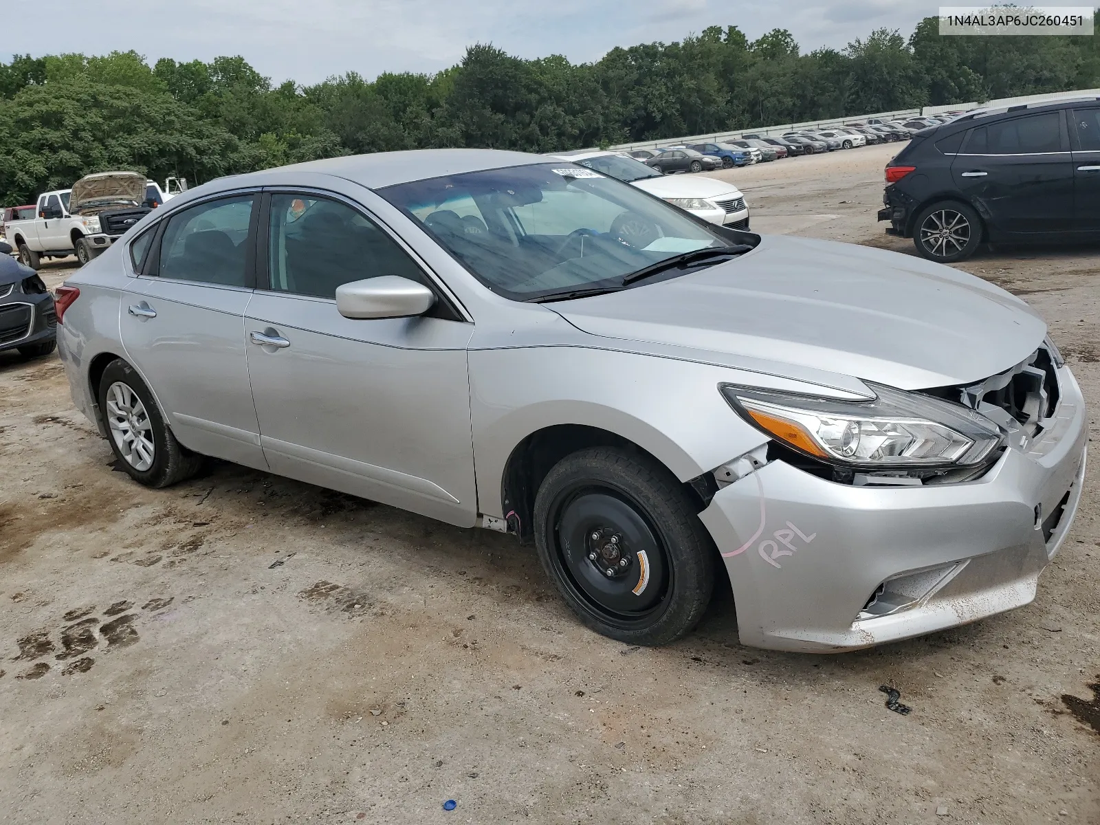 2018 Nissan Altima 2.5 VIN: 1N4AL3AP6JC260451 Lot: 60331934