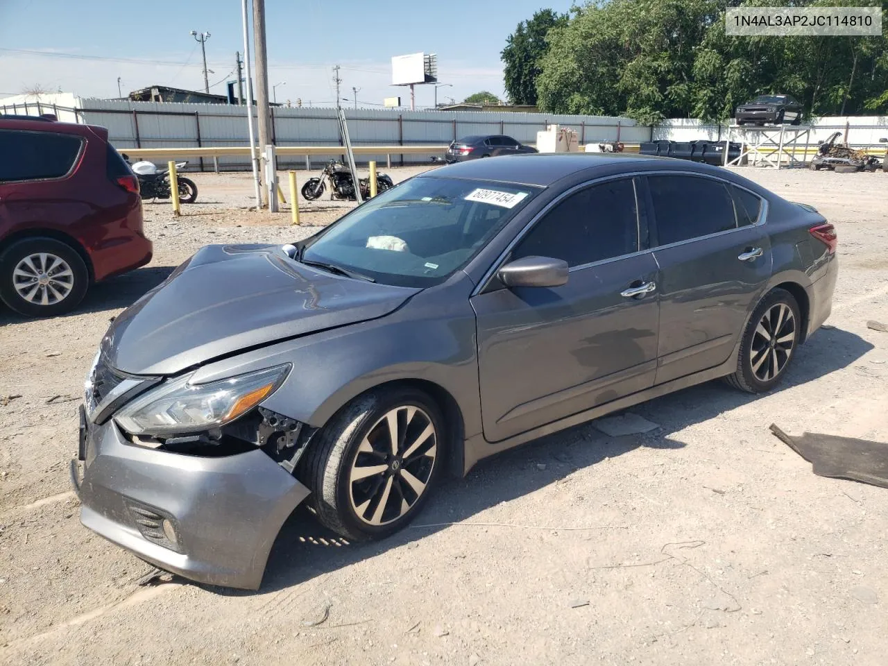 2018 Nissan Altima 2.5 VIN: 1N4AL3AP2JC114810 Lot: 60977454