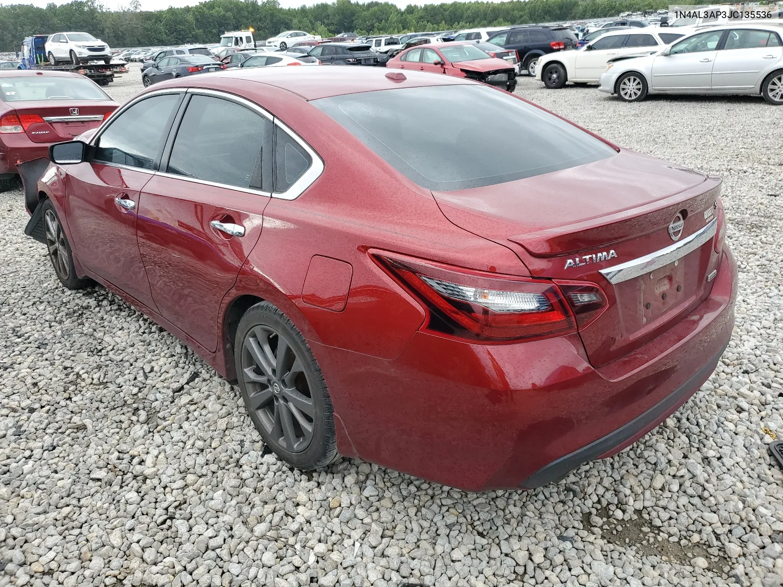 2018 Nissan Altima 2.5 VIN: 1N4AL3AP3JC135536 Lot: 62290654