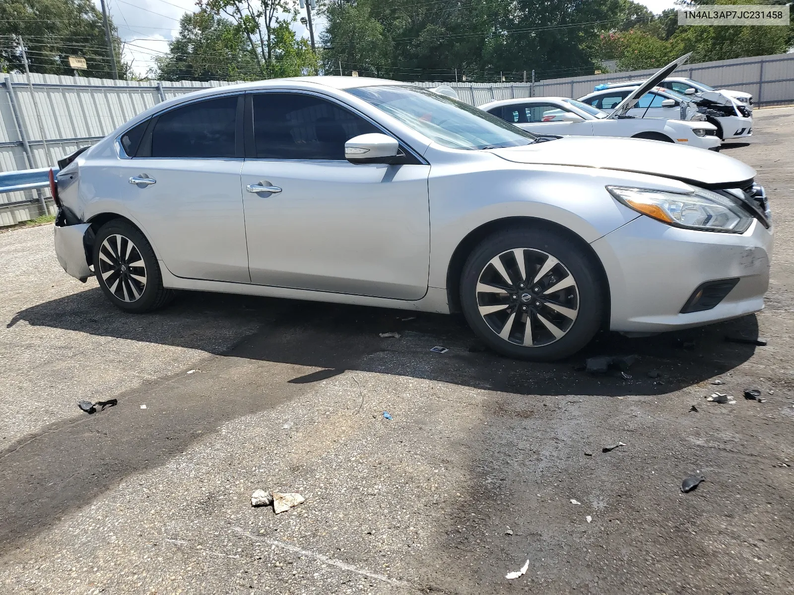 2018 Nissan Altima 2.5 VIN: 1N4AL3AP7JC231458 Lot: 63126004