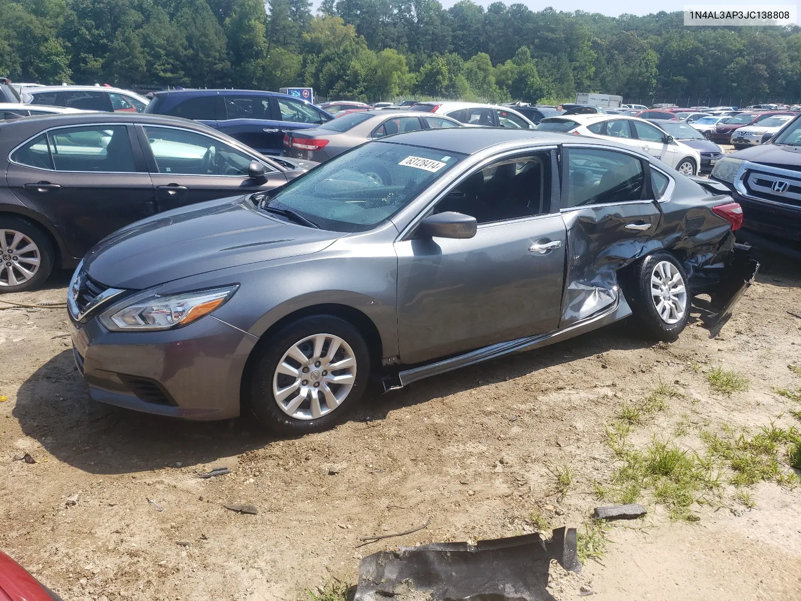 2018 Nissan Altima 2.5 VIN: 1N4AL3AP3JC138808 Lot: 63128414