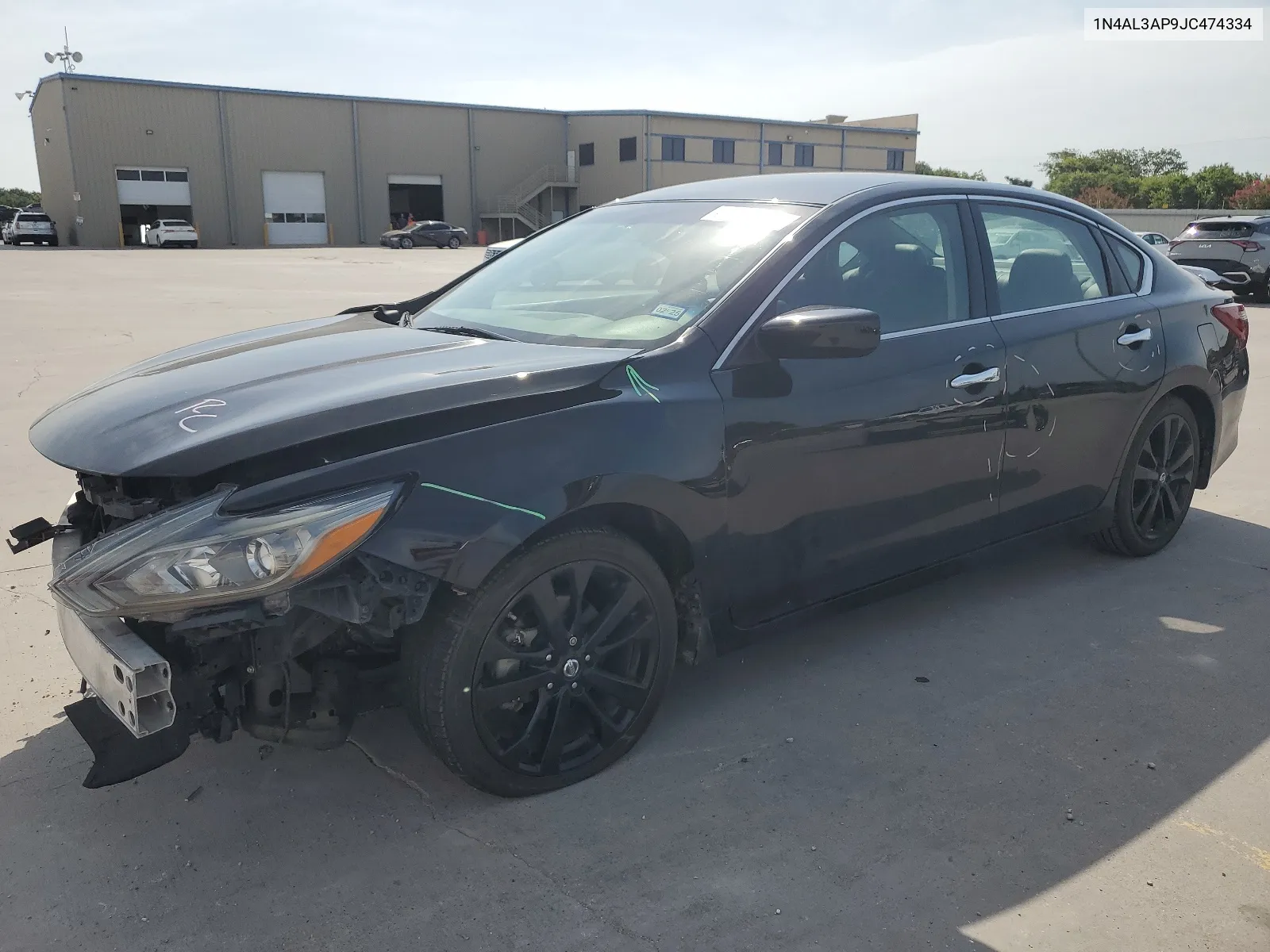 2018 Nissan Altima 2.5 VIN: 1N4AL3AP9JC474334 Lot: 63140274