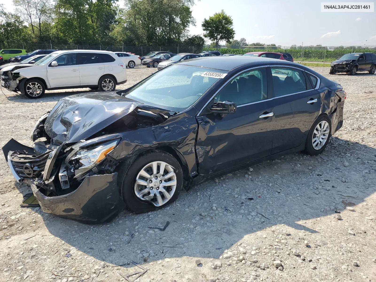 2018 Nissan Altima 2.5 VIN: 1N4AL3AP4JC281461 Lot: 63582894