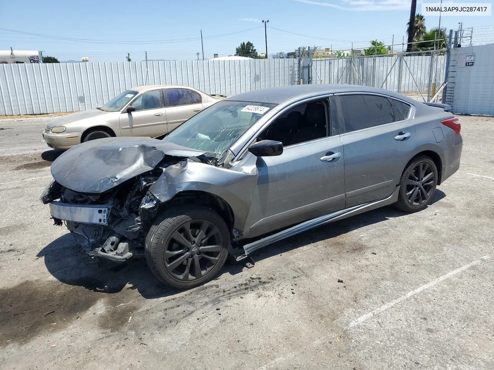 2018 Nissan Altima 2.5 VIN: 1N4AL3AP9JC287417 Lot: 64229614