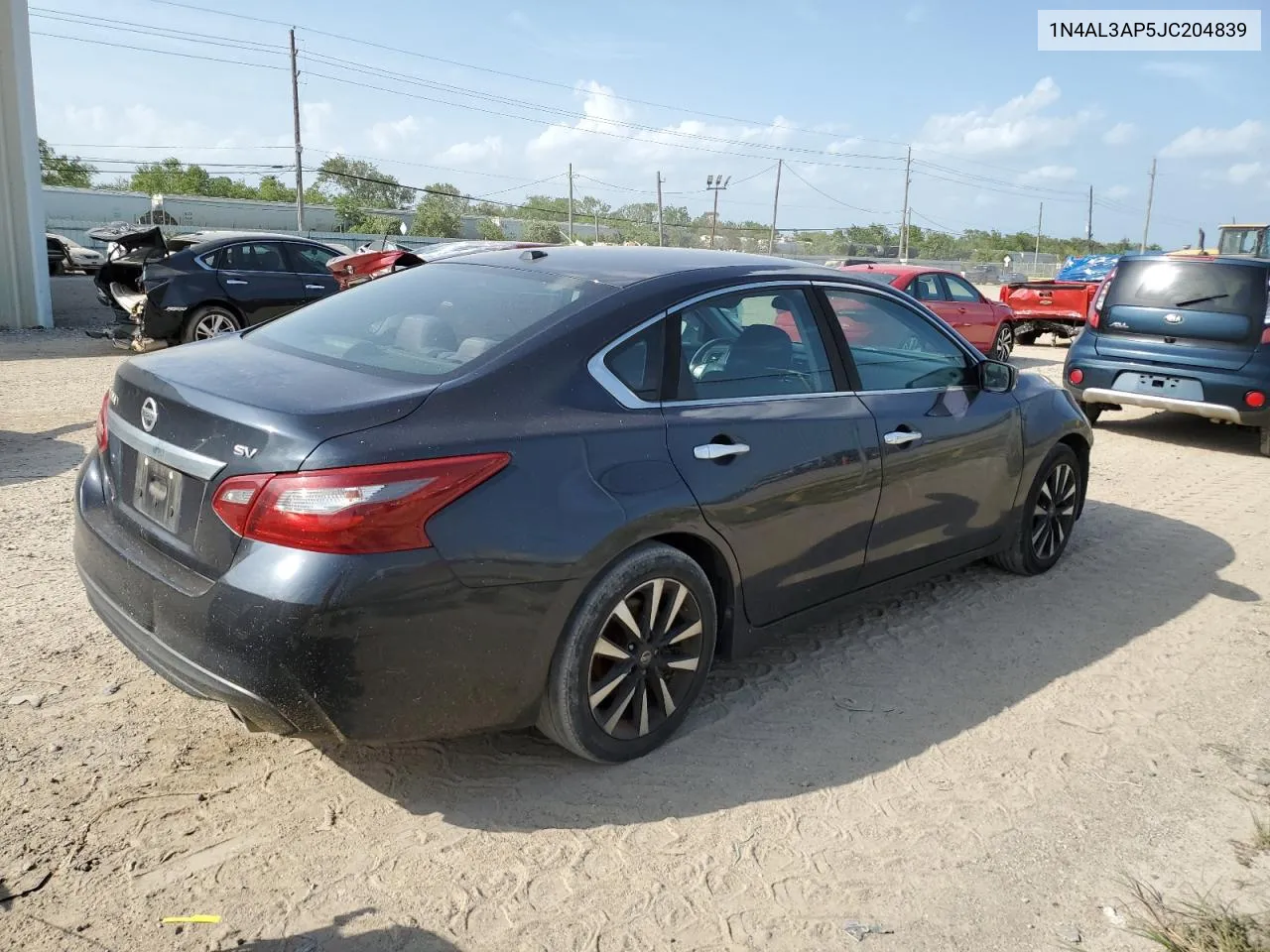 2018 Nissan Altima 2.5 VIN: 1N4AL3AP5JC204839 Lot: 64368094